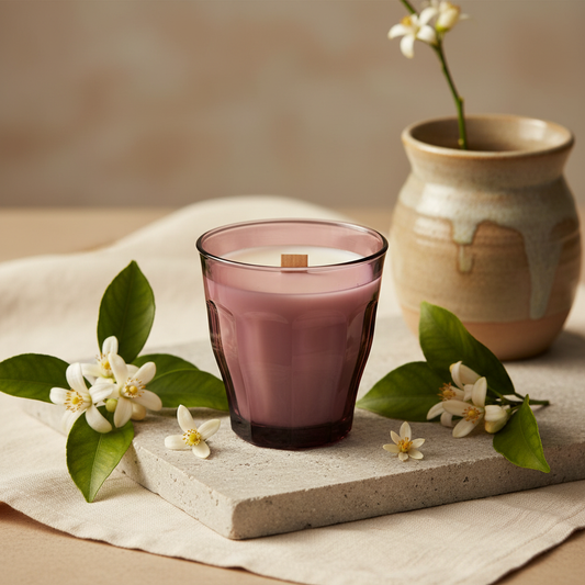 Pourpre - Fleur d'oranger (couleur renforcée)